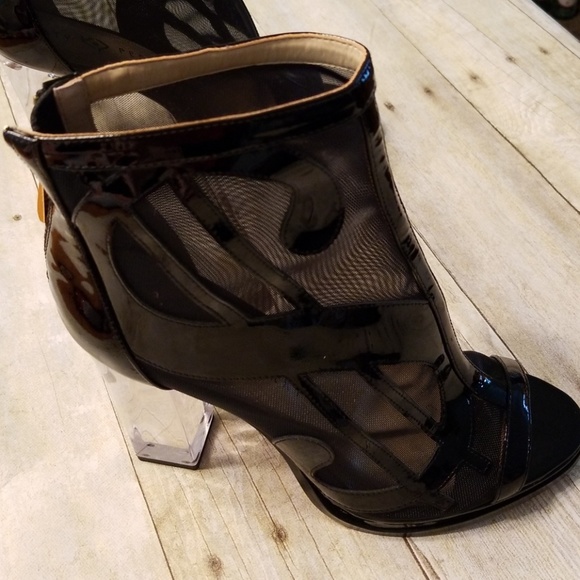 NWT Katy Perry patent leather black shoes - Picture 3 of 8